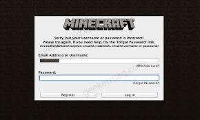 Normally we see minecraft loading stuck on white screen. Fix Sorry But Your Username Or Password Is Incorrect In Minecraft