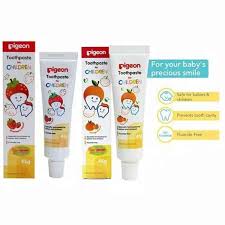 Jual Pigeon Toothpaste Tooth Paste Pasta Gigi Odol Bayi Anak Rasa Stroberi 45 G Online Desember 2020 Blibli