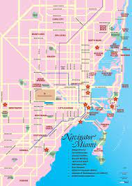 Altos del mar historic district map. Miami Neighborhood Map Map Of Miami Florida Miami Map Miami Tourist