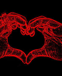 Black and red wallpaper heart. Love Black And Red Combination Butterflies Heart Red Sm Studio Star Hd Mobile Wallpaper Peakpx