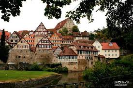 schwaebisch hall love this view and the walk along the river germany house styles mansions