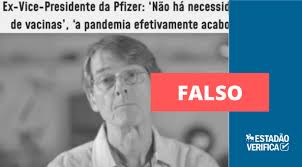 Fda but has been authorized for emergency use to prevent. Ex Vice Presidente Da Pfizer Compartilha Informacoes Falsas Sobre Vacinas E Pandemia