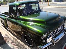 Image result for Dark Green 1955 Truck