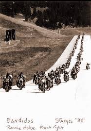 Black And Red Motorcycle Club Mc Bandidos Sturgis 82 Motorcycle Clubs Biker Clubs Biker Life