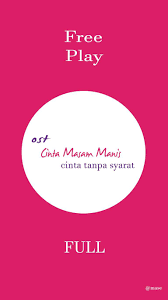 Disebabkan aku ni jenis malas nak layan drama berepisod yang penuh iklan kat tv tu. Ost Cinta Masam Manis For Android Apk Download