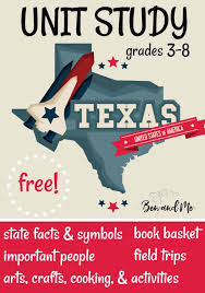 free printables and unit studies about texas history homeschool giveaways