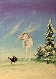 The snow golem was a black man? Snow Golem And Fire Wolf Pup By Temporalvisions On Deviantart