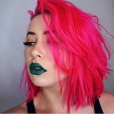 Short Extreme Pink Hair Hot Pink Hair Hair Color Pink Pink Hair