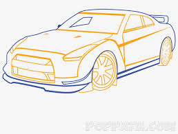Add a circle and number to the door, and an exhaust pipe. How To Draw A Race Car Pop Path Png Car Drawing Race Cars Drawing 1000x1000 Png Download Pngkit