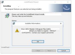Digitally sign your installers for build environments setup in aws using cloudhsm certificates. Wpf Application Setup Project Error Flash Ocx Failed To Register Stack Overflow