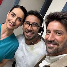 otro día de rodaje disfrutando con grandes compañeros! #telenovelas  #MiVerdadOculta #novelas #Televisa #series #actor #mexico