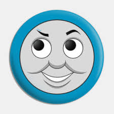 Thomas Cheeky Face Pin