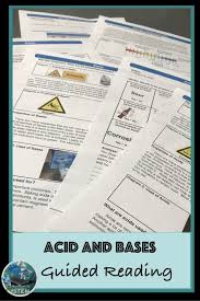 Acids And Bases Guided Reading Expository Text Distance Learning In 2020 Expository Text Common Core Literacy Engaging Lessons