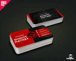 Music concert business card template. Download Music Visiting Card Free Psd Psddaddy Com