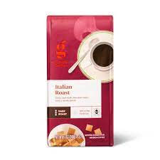Good and gather brand coffee. Italian Dark Roast Ground Coffee 12oz Good Gather Target