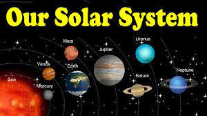 They are listed in order of their distance from the sun. Solar System Galaxy Eight Planets Kid2teentv Youtube