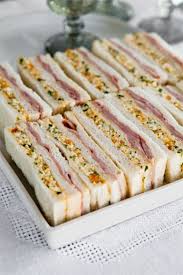 Ham And Egg Sandwiches Recipe Recipe Tea Party Food Tea Party Sandwiches Ham And Egg Sandwich