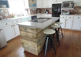 There are very few difficult cuts. 15 Creative Gorgeous Wood Pallet Kitchen Island Ideas