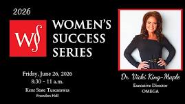 Women's Success Series - Dr. Vicki King-Maple