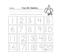Then choose the number you want to print out or print them out all at once. Trace Numbers 1 20 Worksheets Preschool Number Worksheets Preschool Writing Numbers Preschool