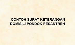 Sudah pernah lihat contoh surat rekomendasi kuliah? Contoh Surat Keterangan Domisili Pondok Pesantren Husnuls492 Com
