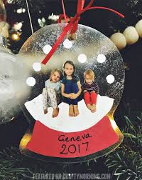 Maybe you would like to learn more about one of these? Laminated Photo Snowglobe Ornaments Crafty Morning