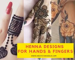 According to the belief of the hindus, women use henna mehndi's tattoo as part of a sacred ritual and say that it will make happiness, harmony and abundance prosper. Easy Henna Designs For Hands And Fingers Creative Khadija Blog