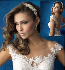 Detachable Underbodice Or Topper Beautiful Lace Appliqued Skin Colored Bridal Stretch Tulle Off The Wedding Dresses With Straps Bridal Wear Wedding Dresses