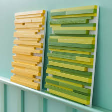 Square Wooden Dowel Wall Art Diy Wall Art Diy Painting Art Diy