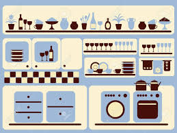 El objeto de este website, es daros una idea de clase de cristalería con la que trabajo. Cocina Ceramica Y Casa Objetos De Conjunto Ilustracion Ilustraciones Vectoriales Clip Art Vectorizado Libre De Derechos Image 9292204