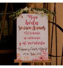 Hola a todos!!tengo una duda, quiero comprar un cartel de bienvenida para la boda, pero no se si un. Cartel De Madera Estampado Con Rosas Rosa Y Con Texto Personalizable