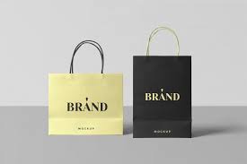 Paper Shopping Bags Mockup In 2020 Bag Mockup Graphic Design Freebies Paper Shopping Bag