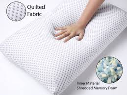 Pillows made of this moldable and highly versatile material are widely available in all budgets. Sleepsutraa Memory Foam Shredded Memory Foam Pillows For Bed Pillow Size 16 X 24 Inches Bed Sleeping Pillow Pack Of 1 Buy Sleepsutraa Memory Foam Shredded Memory Foam Pillows For Bed
