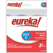 Eureka Type U Vacuum Cleaner Belt Set Of 2
