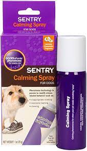 Amazon Com Sentry Good Behavior Calming Spray For Dogs 1 Oz Sentry Pet Care Pet Relaxants Pet Supplies