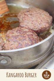 Aussie Kangaroo Burger Bush Cooking Recipe Cooking Burger Toppings Recipes
