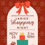 Ladies' Shopping Night