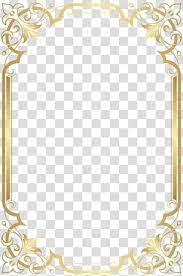 Paper Graphic Film Border Frame Illustration Of Gold Frame Transparent Background Png Clipart Borders And Frames Gold Frame Art Deco Borders