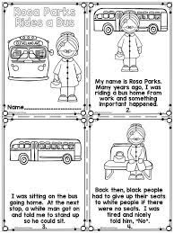 Use this activity in addition to your biography read alouds and bulletin board décor. Rosa Parks Bus Ride Coloring Page Black History Month Activities Black History Month Preschool Black History Month Rosa Parks