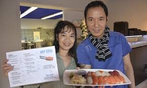 Äta ute i brumunddal, norge: Ringsaker Blad Sushi Konkurranse I Dala
