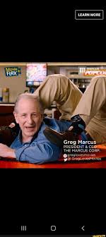 LEARN MORE I MARCUS Greg Marcus PRESIDENT & THE MARCUS CORP.  @greglovesmovies yo GregLovesMovies