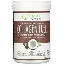 Primal kitchen® collagen fuel® drink mix is a delicious ingredient to help support hair, skin, and nails! Primal Kitchen Collagen Fuel Chocolate Coconut 13 89 Oz 394 G Iherb