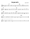 les yeux noirs Sheet music for Piano (Solo) Easy | Musescore.com
