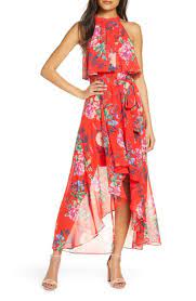 What To Wear To A May Wedding Guest Dresses For May Weddings High Low Chiffon Dress Maxi Dress Wedding Maxi Dress