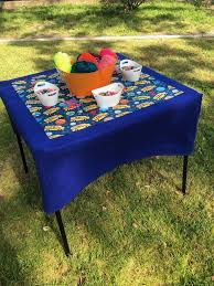 How To Sew A Card Table Cover Tablecloth Cathie Filian Steve Piacenza Table Cards Diy Tablecloth Table Covers
