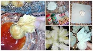 Cara Mudah Buat Wantan Goreng Paling Simple Guna Kulit Popia Cepat Lazat Camembert Cheese Food Cheese