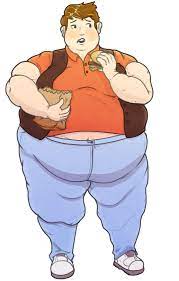 Pin On Fat Man Art