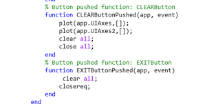 I've managed to call up testgraph.m when the button is pressed (generating the plot in a separate figure window) but i'm struggling. This App Designer Code In Matlab Why Did We Use T Chegg Com