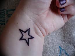 Photo Tattoo Star On Wrist 19 06 2019 012 Star Tattoo Example Tattoovalue Net Tattoovalue Net