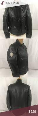 Harley Davidson Leather Jacket Lined Med Heavy Women S Harley Davidson Jacket Heavy Black Harley Davidson Leather Jackets Leather Jacket Black Leather Jacket